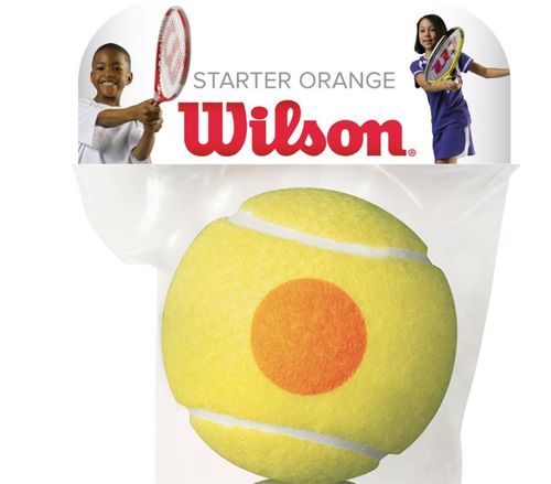 Wilson Tennisbälle Stage 2 Starter Orange 1er lose