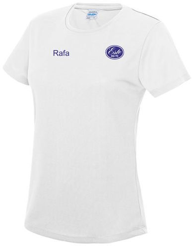 Ladies` Cool Funktionsshirt inkl. Este Logo und Spielername