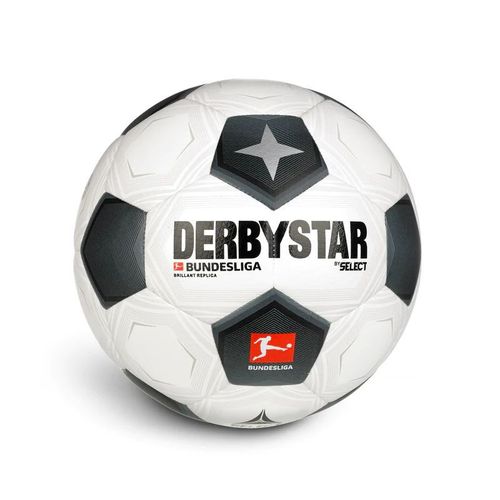 10er Fußballlpaket DerbyStar Bundesliga Brillant Replica Sonderedition v23 inkl. Ballnetz